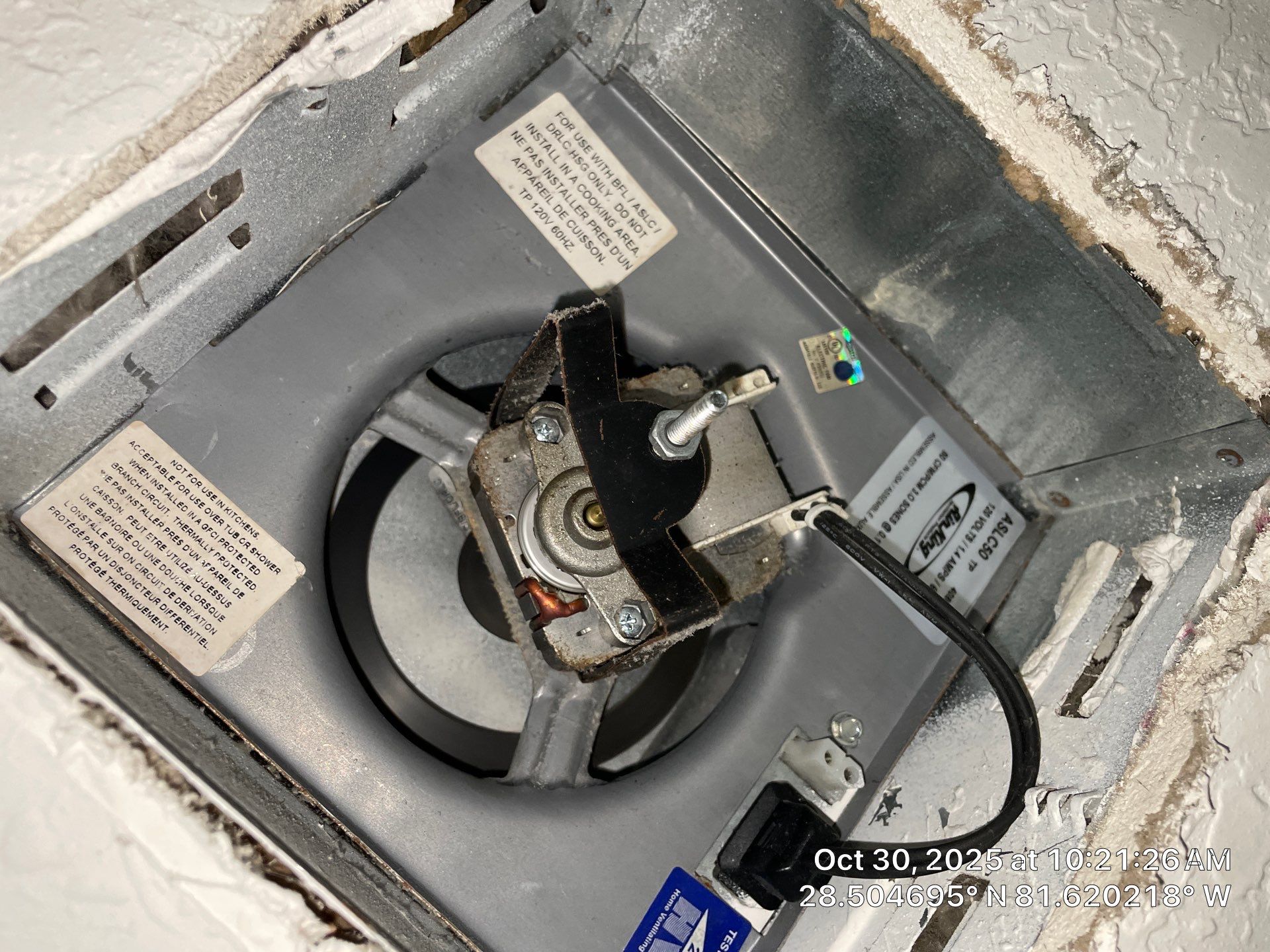 Dryer Vent and Bathroom Exhaust Fan Cleaning in Winter Garden by Hygienic Air, Inc