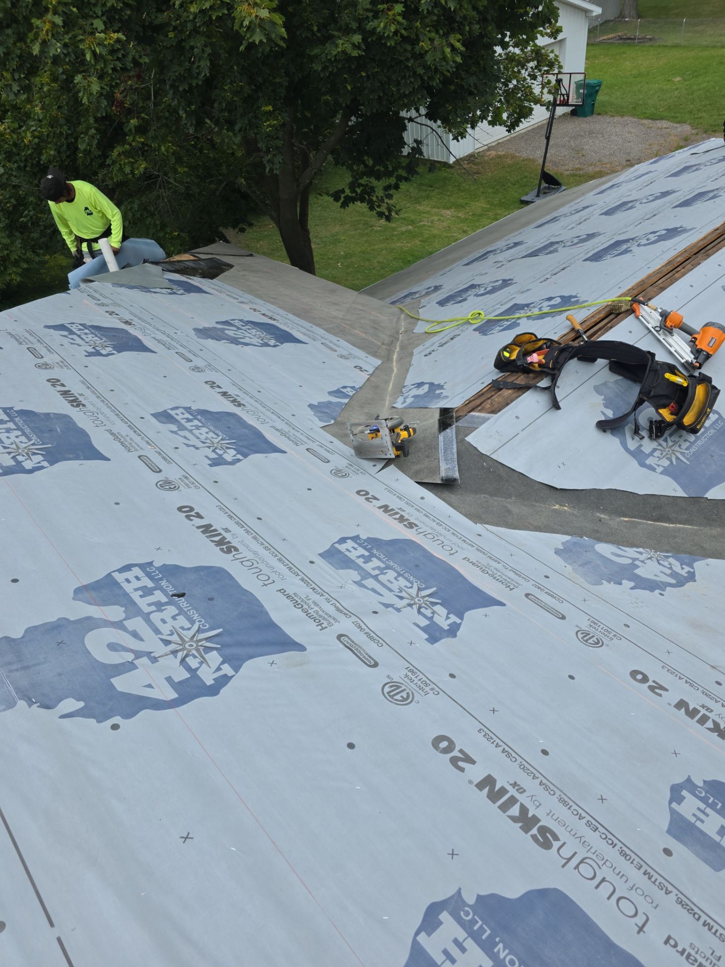 Another Roof Another Satisfied Customer!  by 42 North Construction, LLC.