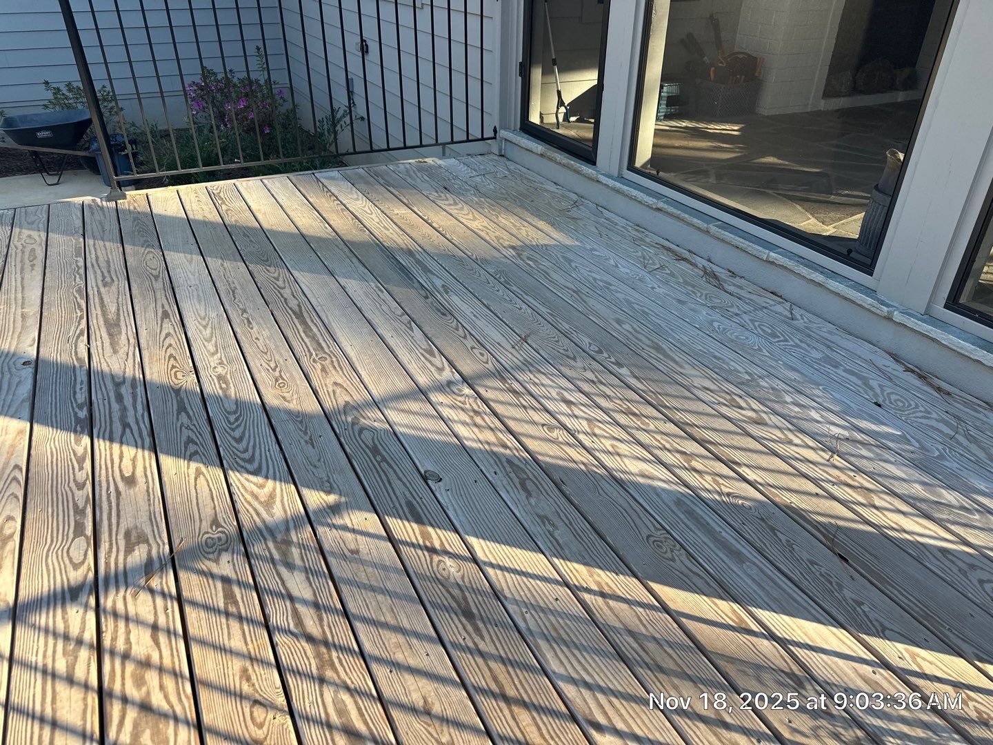 Wood Deck and Concrete using Wood and Concrete Sealant by DuraSeal