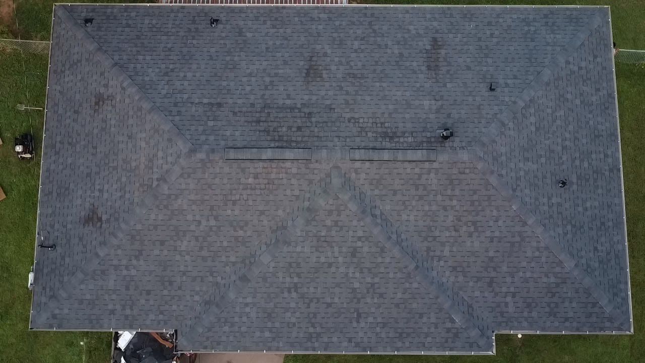 Residential Roofing Install - Atlas Pinnacle Pristine Shingles - Color Black Shadow  by Titan Commercial & Residential Roofing 