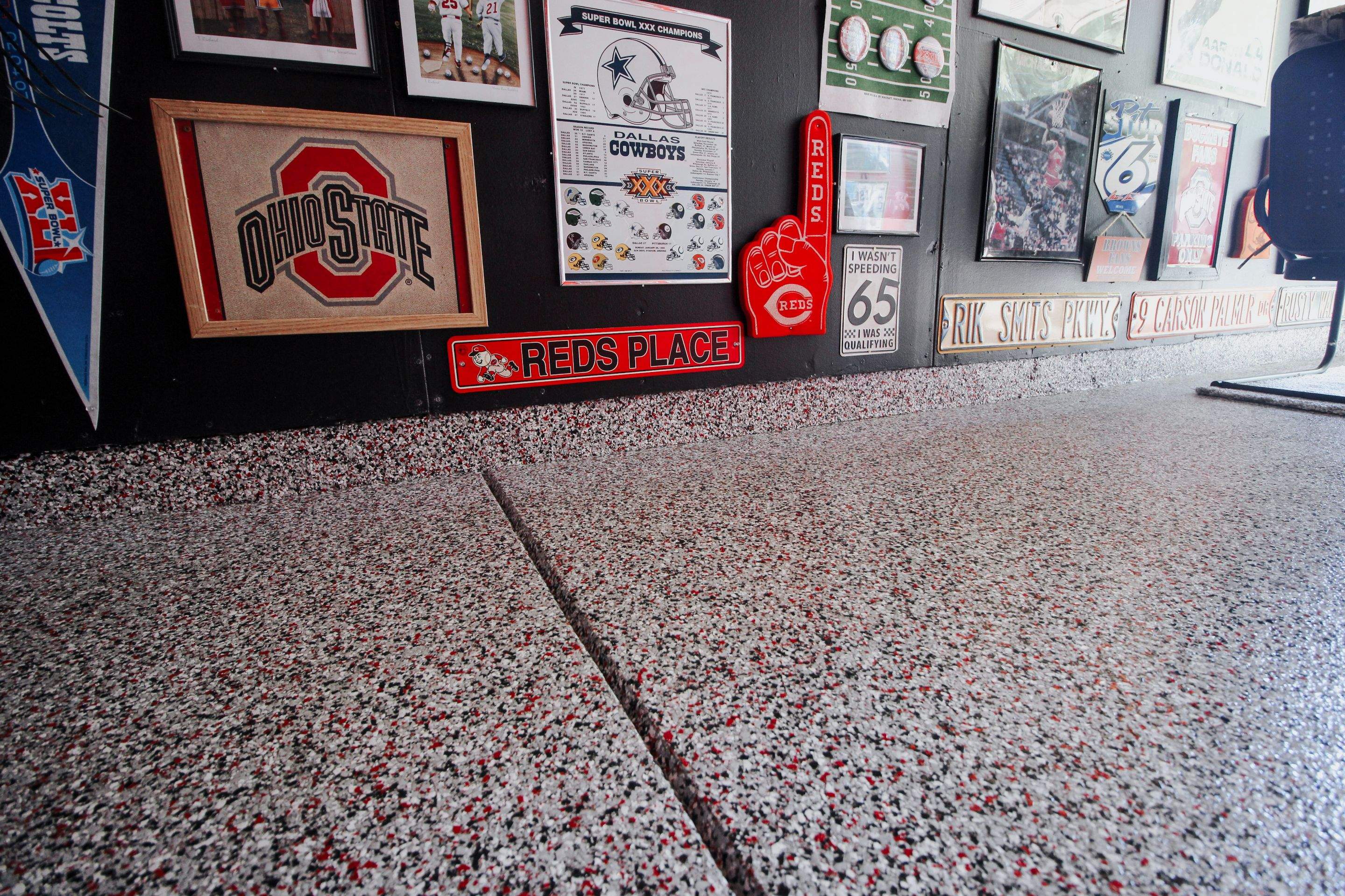 Garage Floor using Buckeye by Your1DayFloor.com