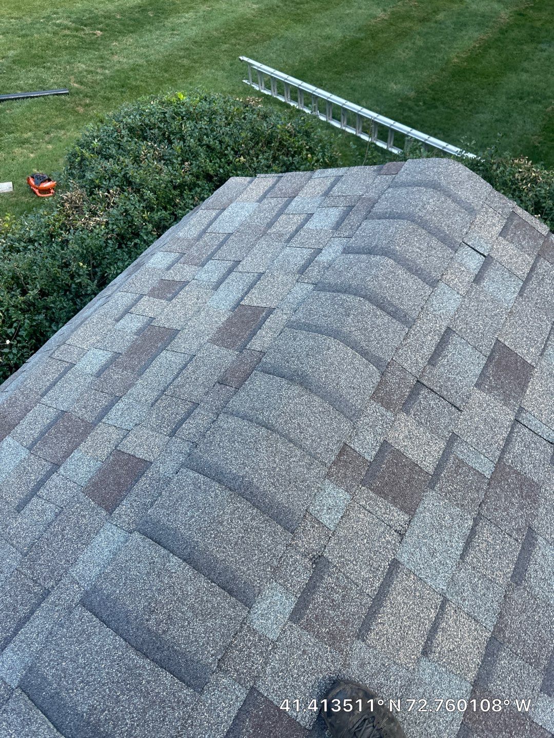 Residential Roofing Installation using Owens Corning Duration Driftwood by A Plus Exterior