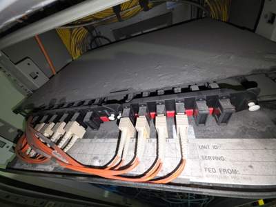 Structured cabling installation by CimaSolutions