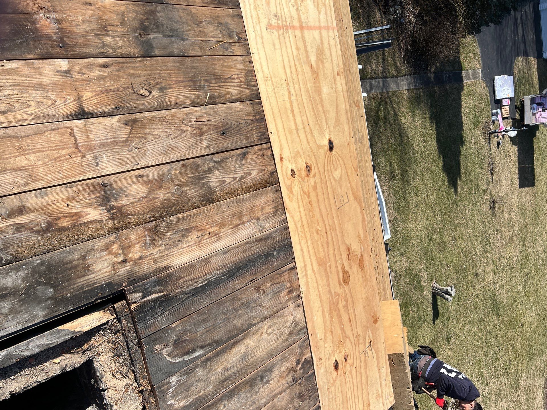 Residential Roofing Installation using Duration Series Shingles - Driftwood by RoofX 