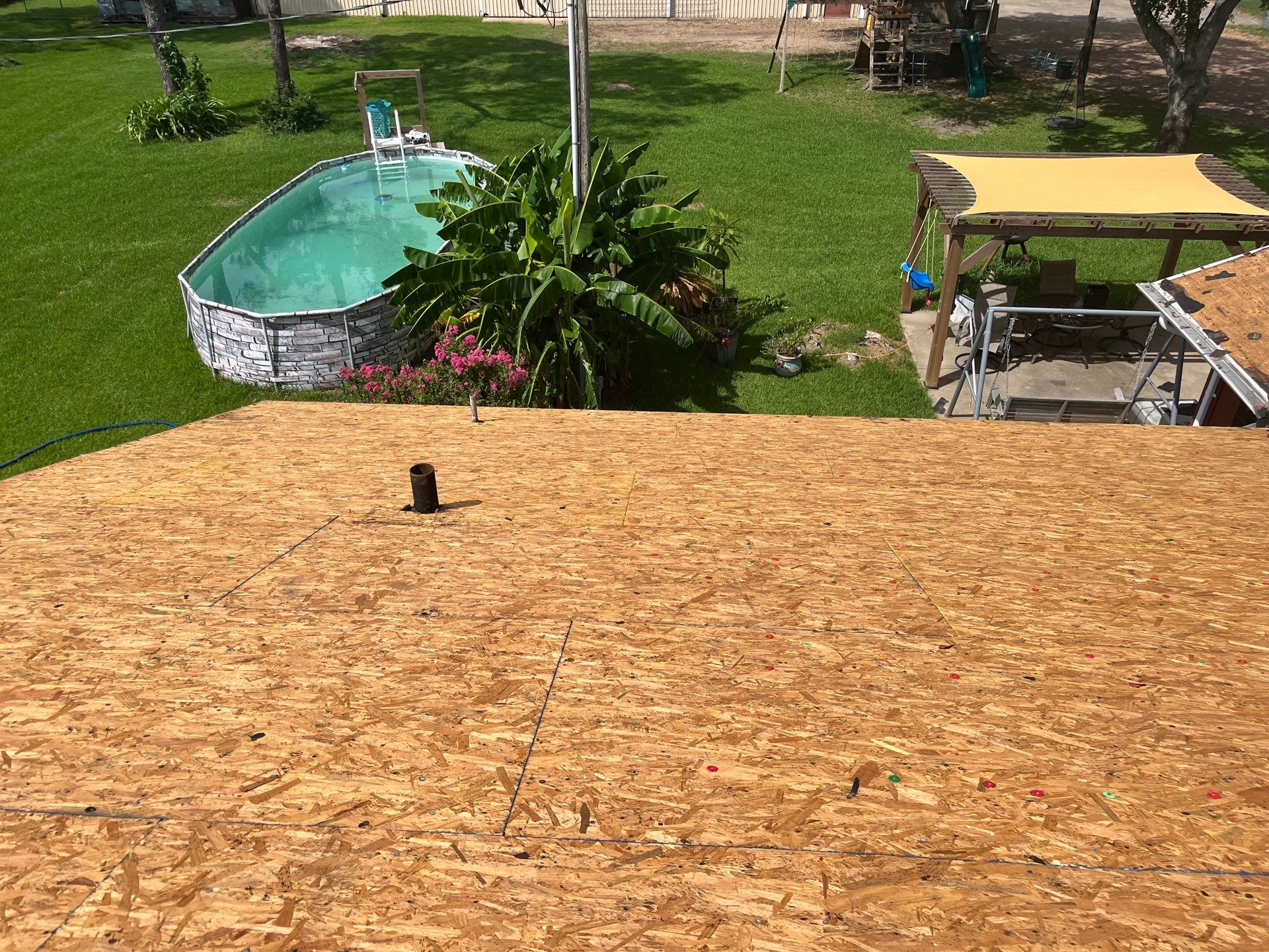 Residential Roofing Installation using Owen's Corning Duration (Lifetime) Shingles by Roof Repair Company