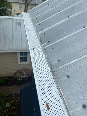 Gutter Guard System Installation in Osprey FL