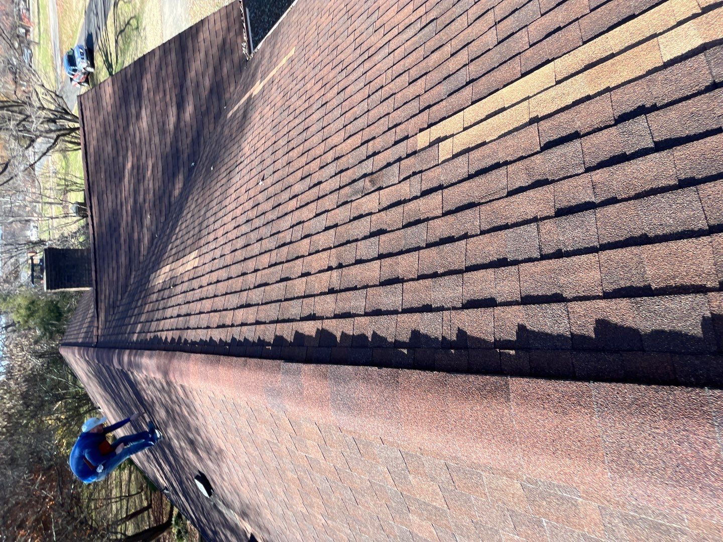 Roof replacement, interior and gutter repair by hail damage by Just Brilliant Restoration JBR