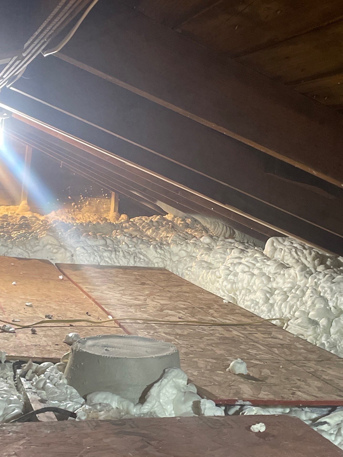 Open Cell to an Attic Flat by NYS Foam & Energy