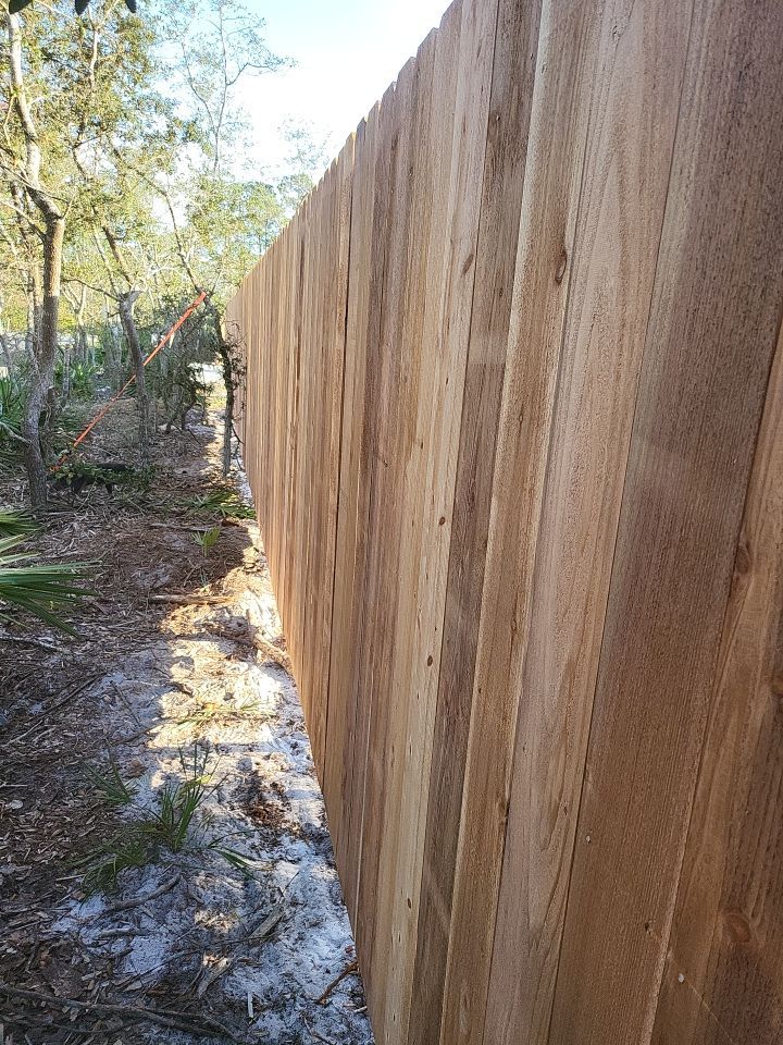 Cedar  by Hip Square Fence Inc.