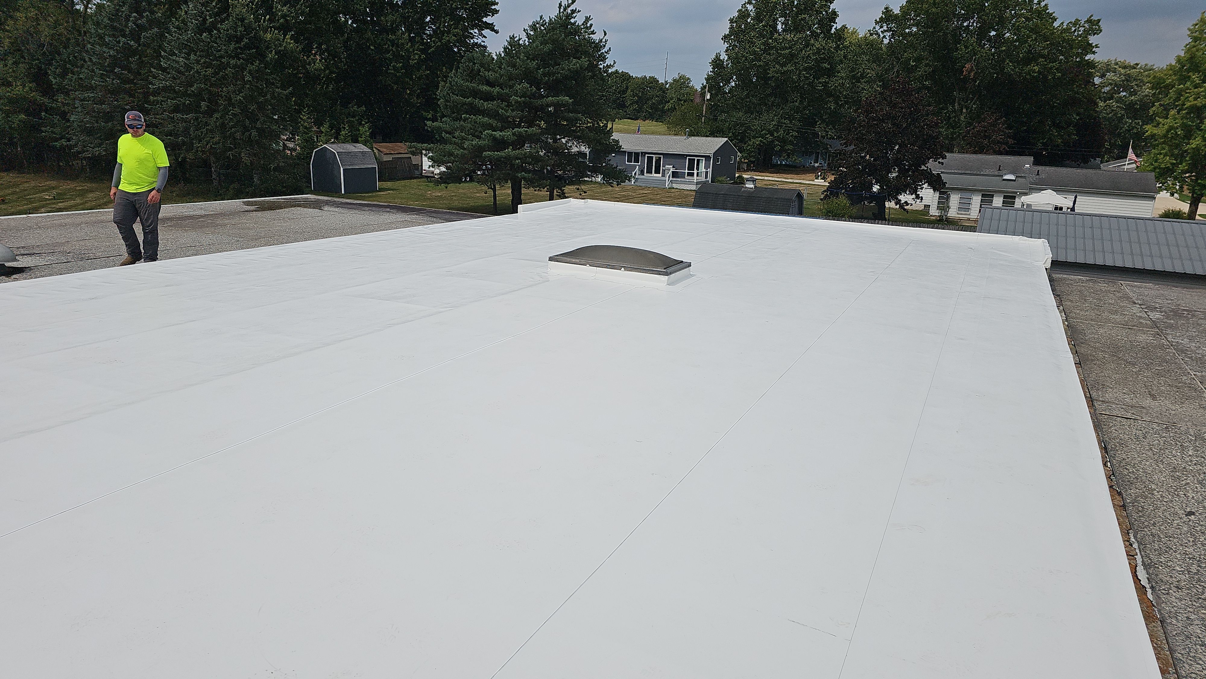PVC Single Ply Membrane- Commercial by Eagle Eye Roofing