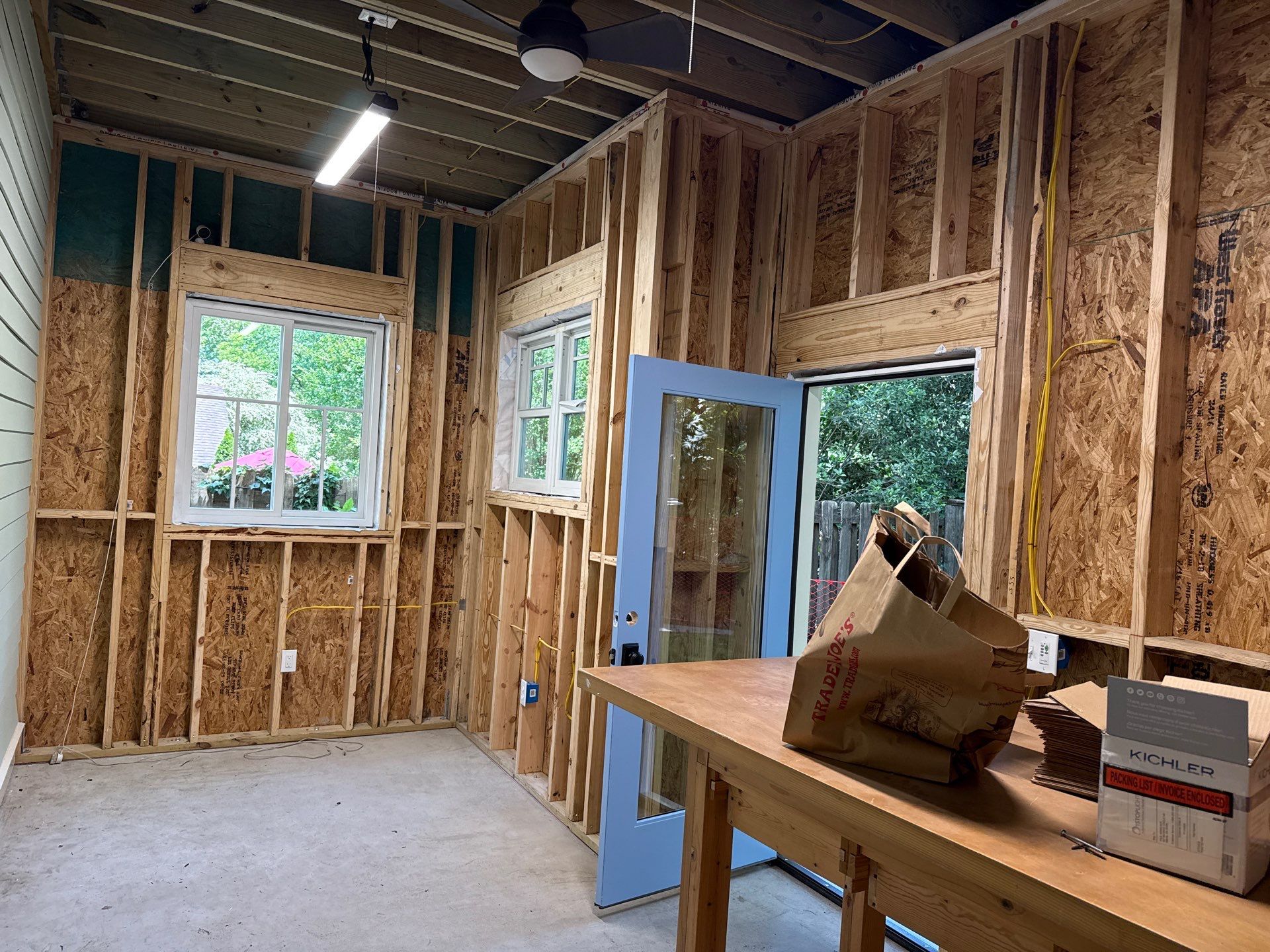 Atlanta, GA Trex Deck Build, Under-Decking, and Framed-In Walls  by Nelson Exteriors 