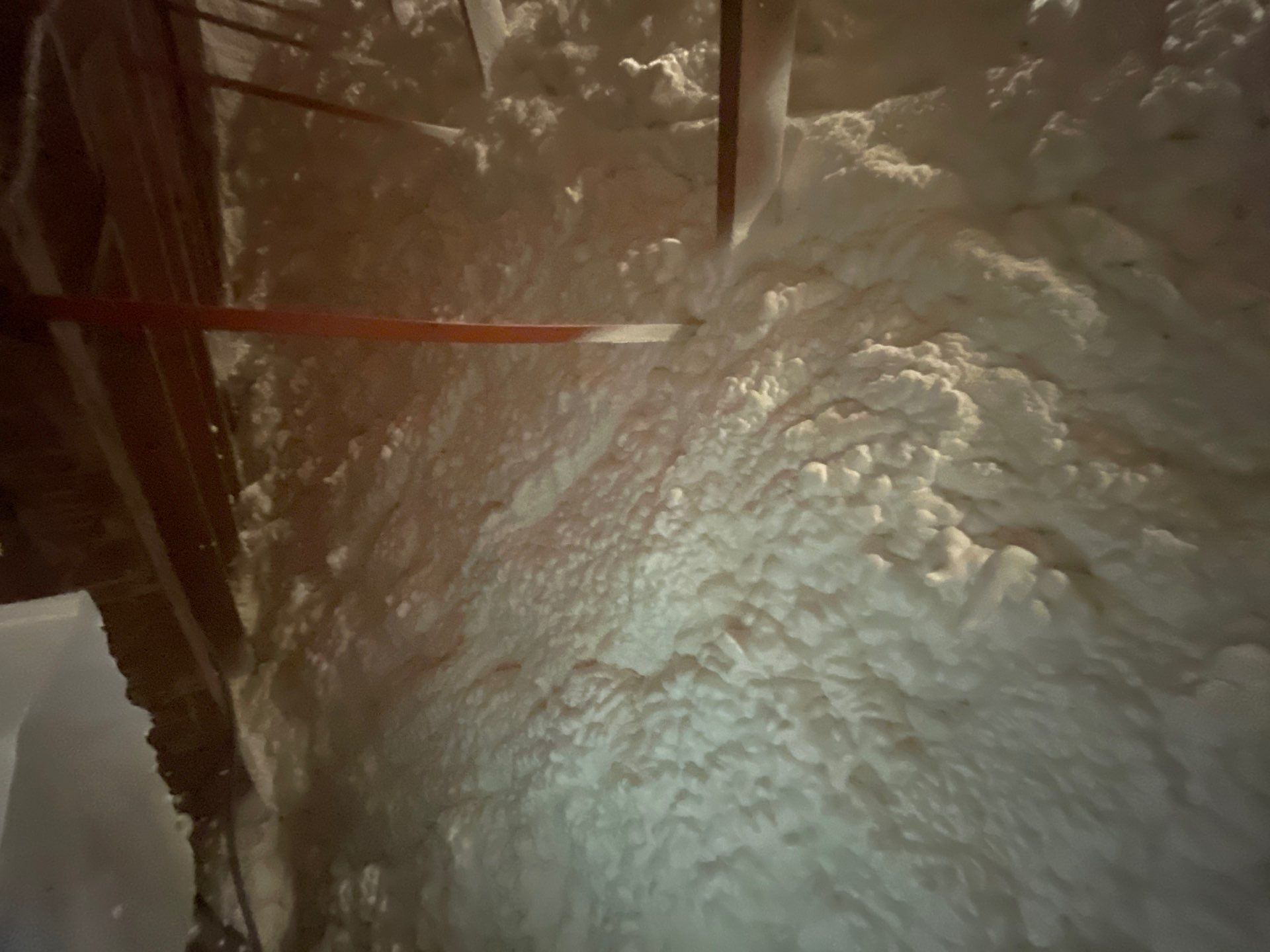 Attic Insulation using open cell spray foam by NYS Foam & Energy