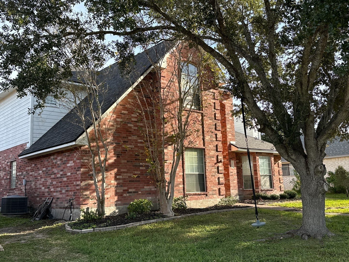 Residential Roofing Installation using Certainteed Landmark Moire Black by Galvan Roofing and Construction