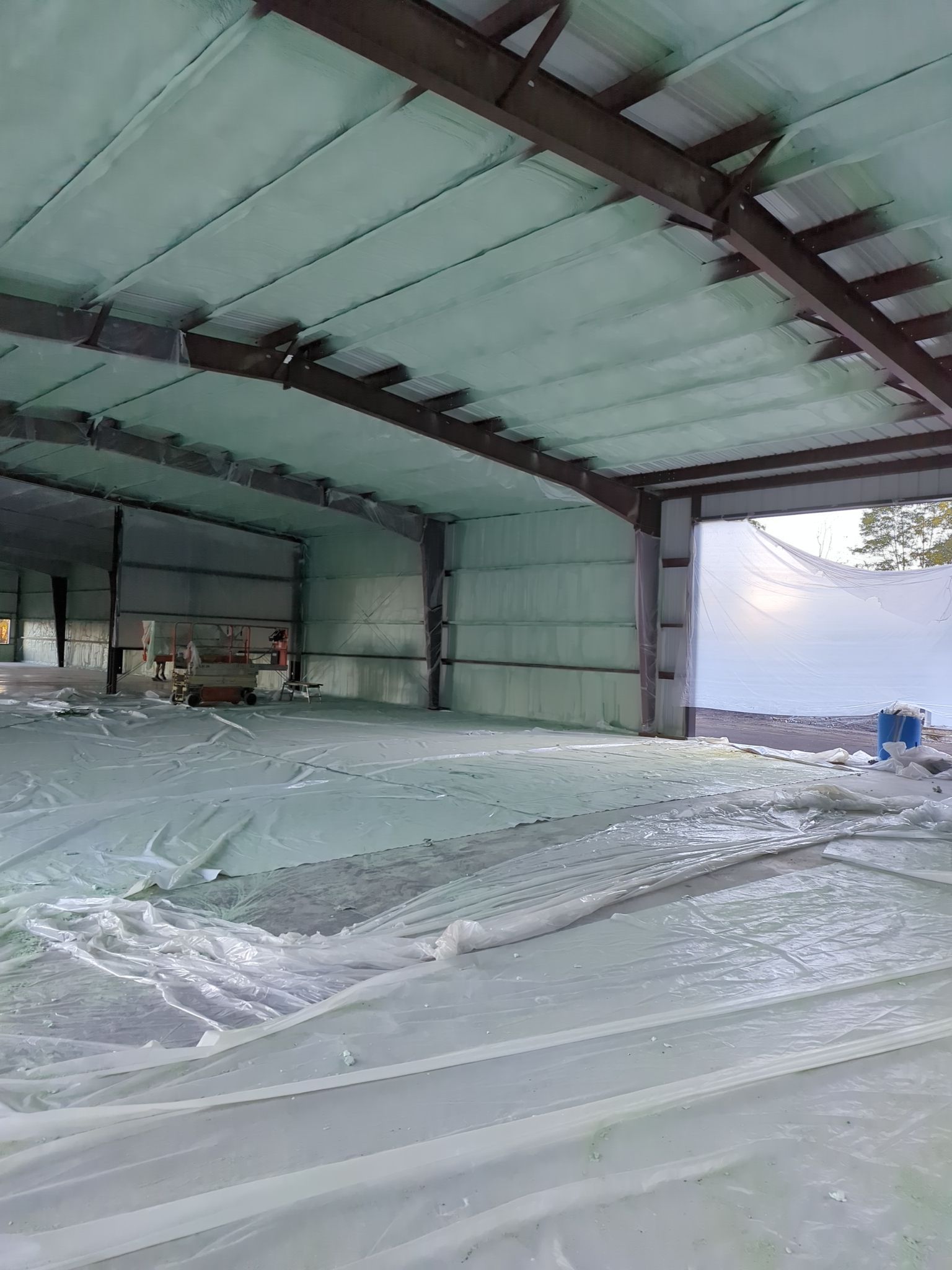 Commercial Building using Closed Cell Spray Foam by NYS Foam & Energy