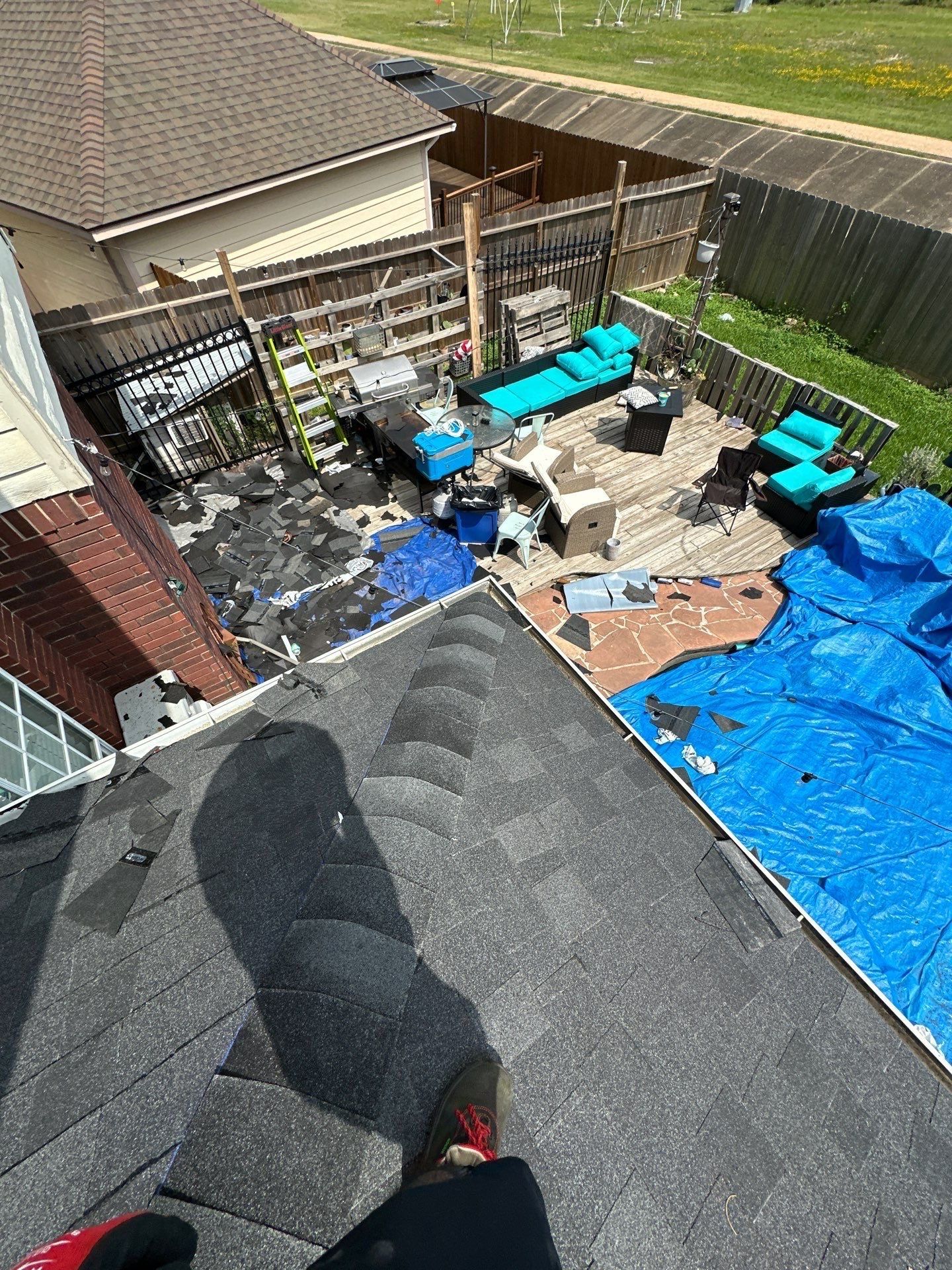 Project in Deer Park by Motion Roofing
