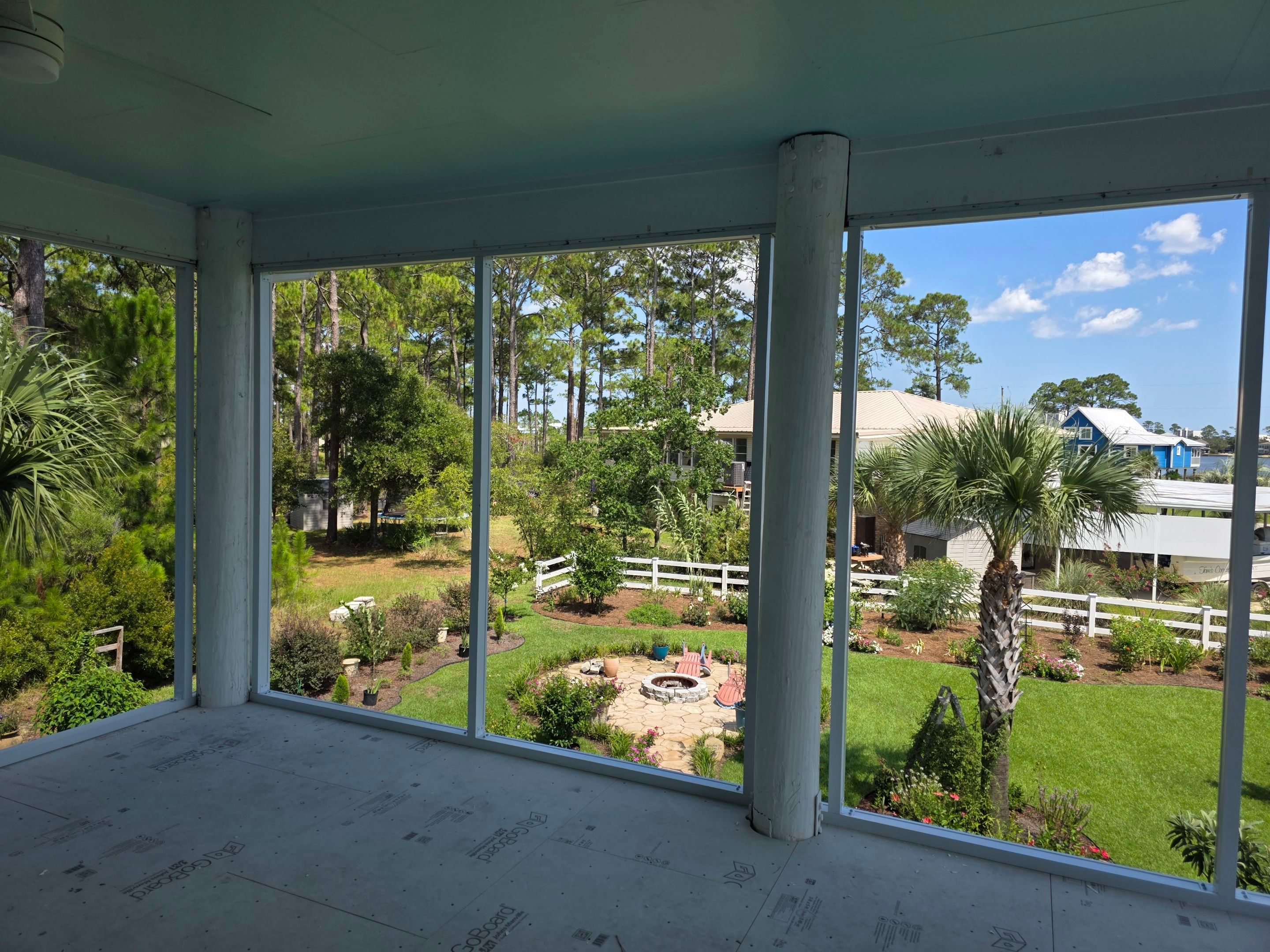 Elevated Screen Room by Titan Sunrooms