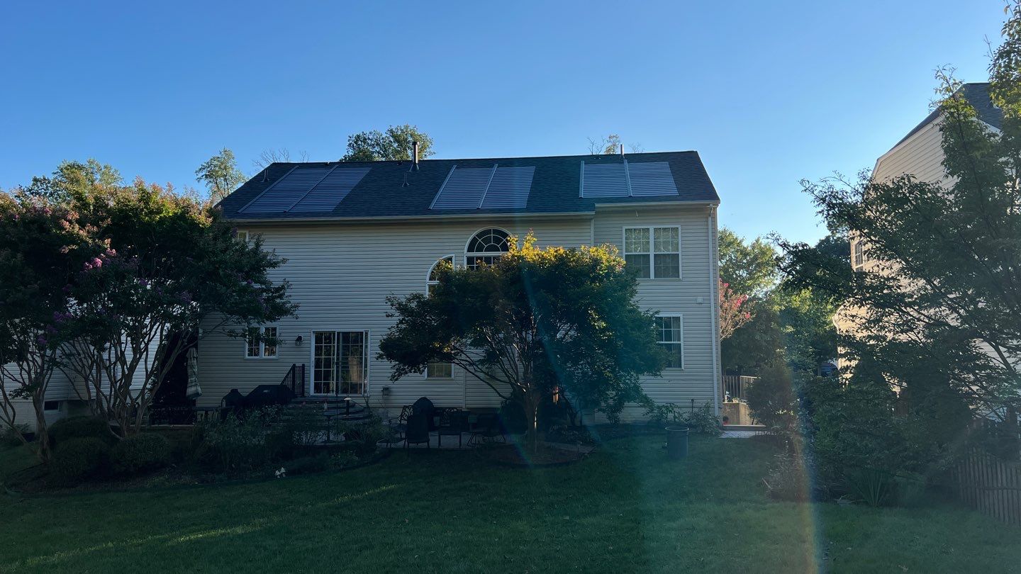 GAF Timberline Solar Roof Ellicott City, MD by American Home Contractors