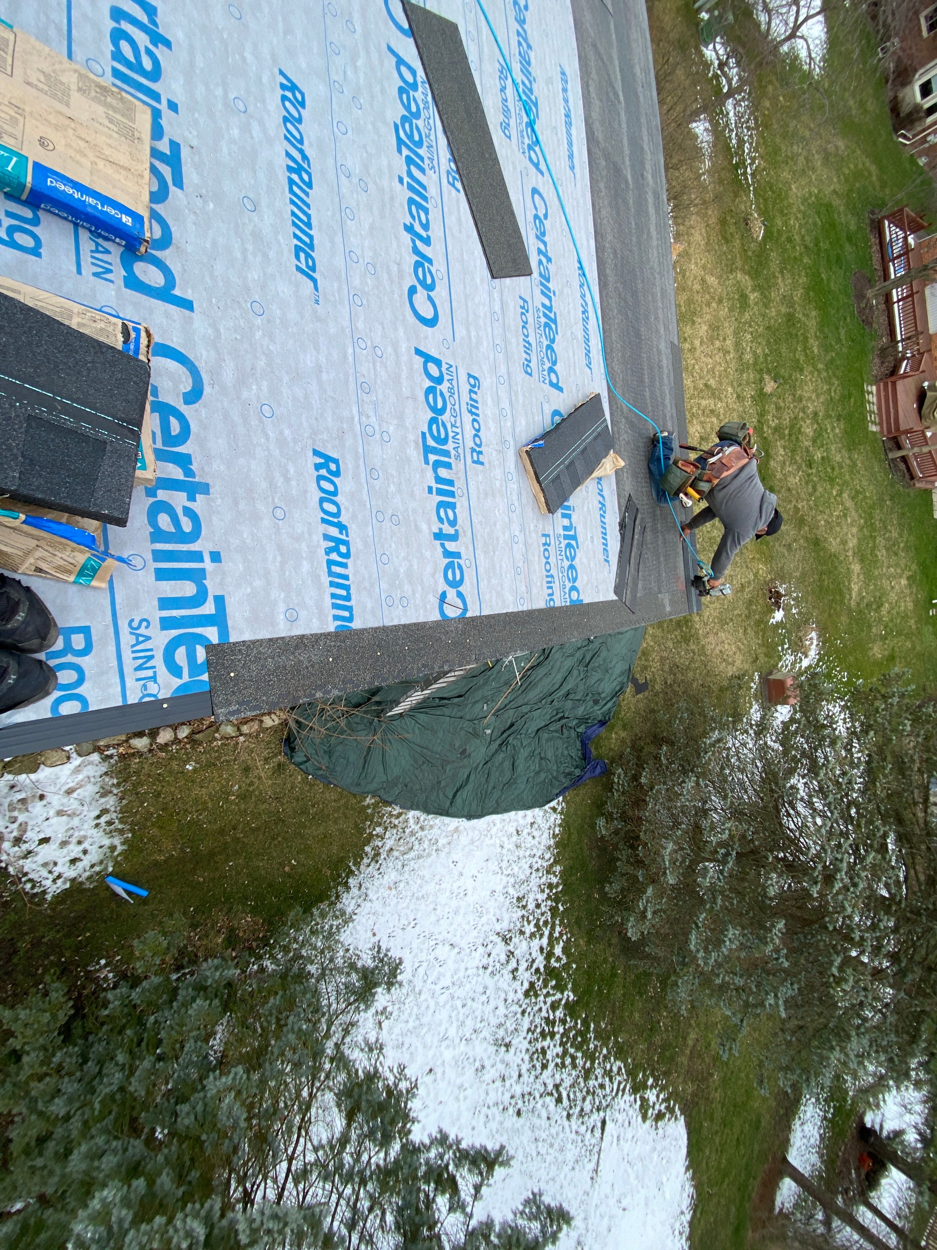 Roof Replacement using CertainTeed Landmark by 180 Contractors