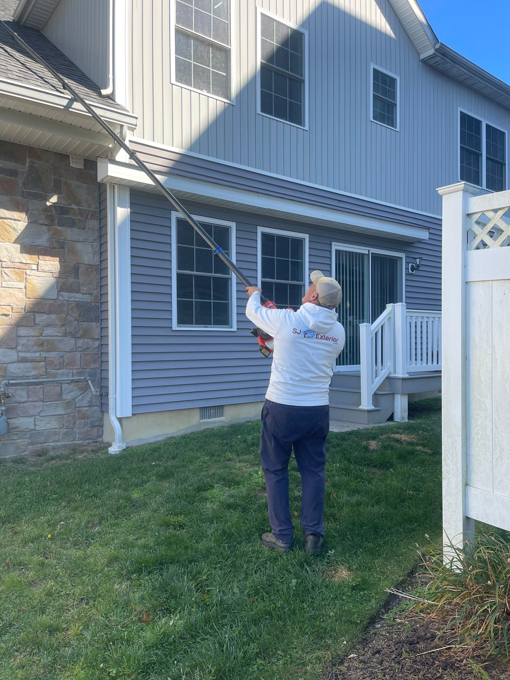 Commercial Gutter Cleaning by SJ Exterior