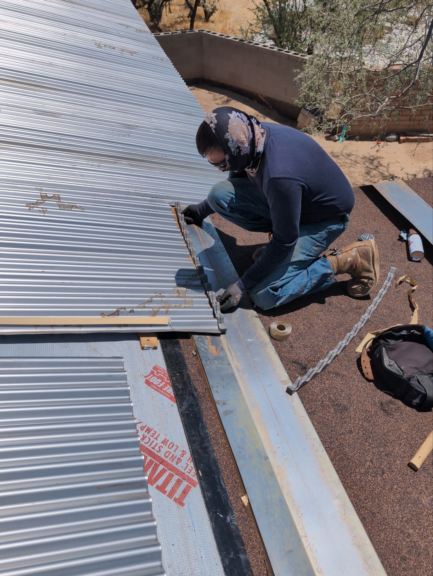 Galvanized Steel Exposed Fastener by Reimagine Roofing