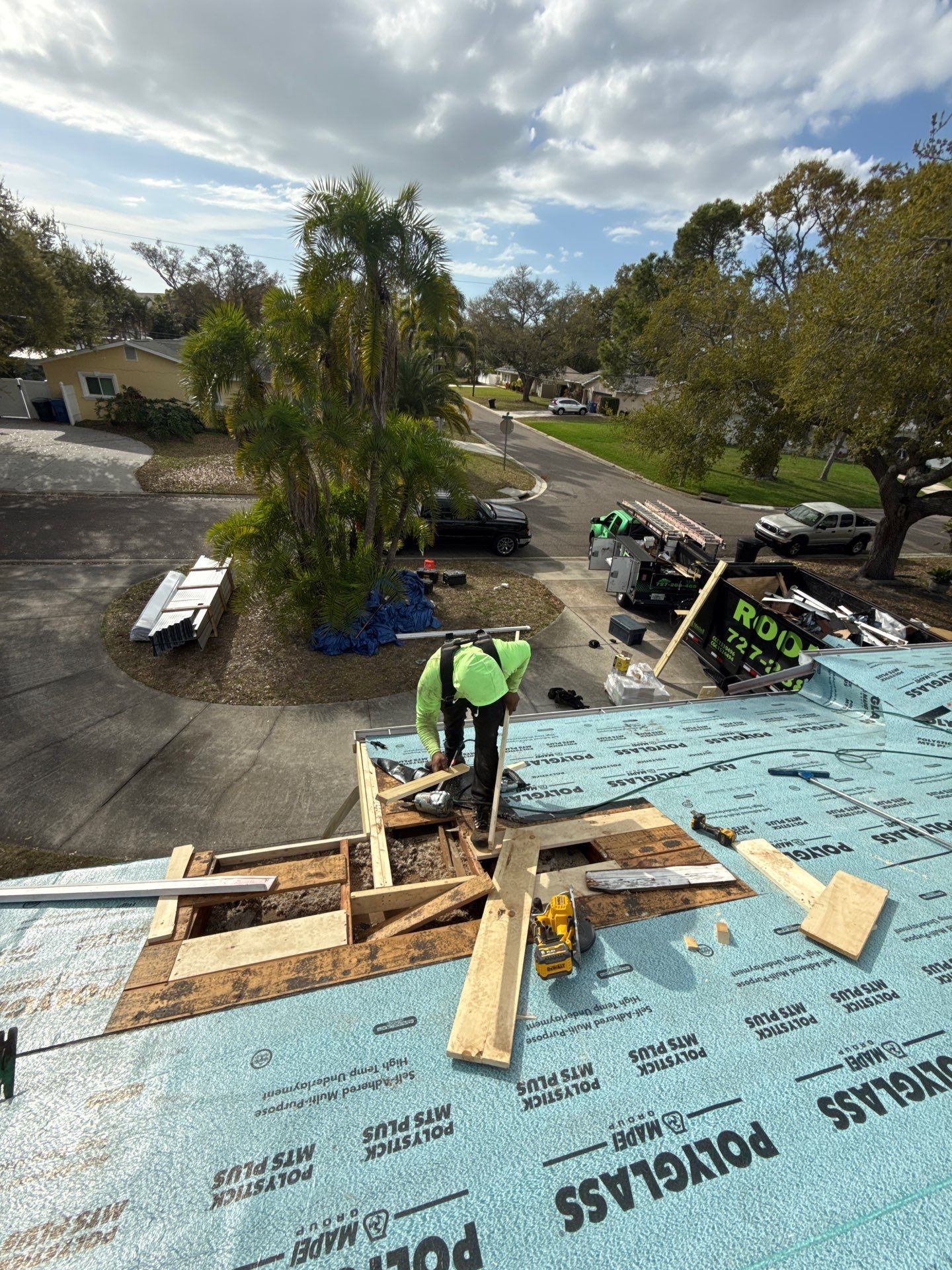 Project in St. Petersburg 33710 by Mitchell Roofing Company LLC