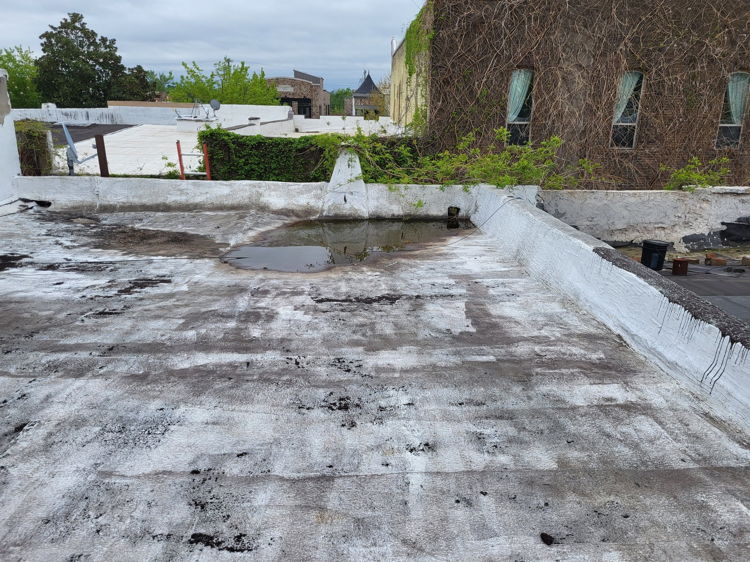 Heath Hyde, P.C. – Commercial Foam Roof Restoration in Sulphur Springs, TX by All Star Roofing LLC