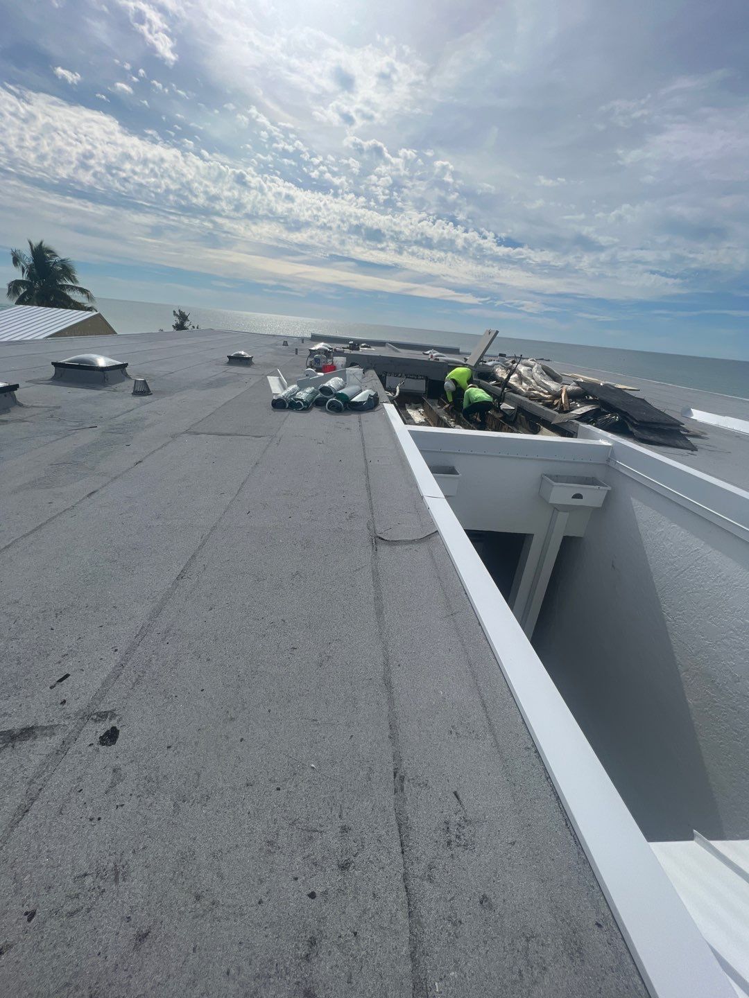 Sanibel Island Commercial Roof Inspection by Four Peaks Roofing