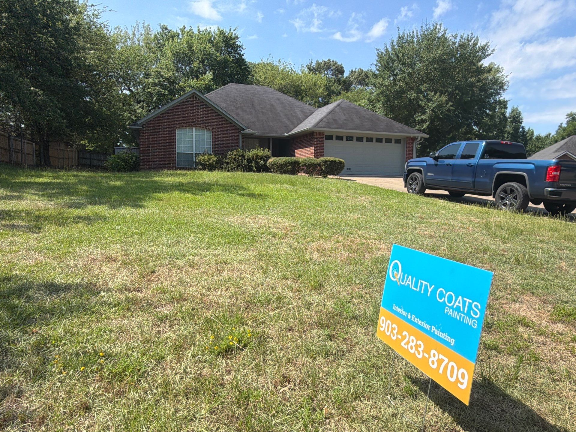 A Fresh New Look for This Lindale Home by Quality Coats Painting