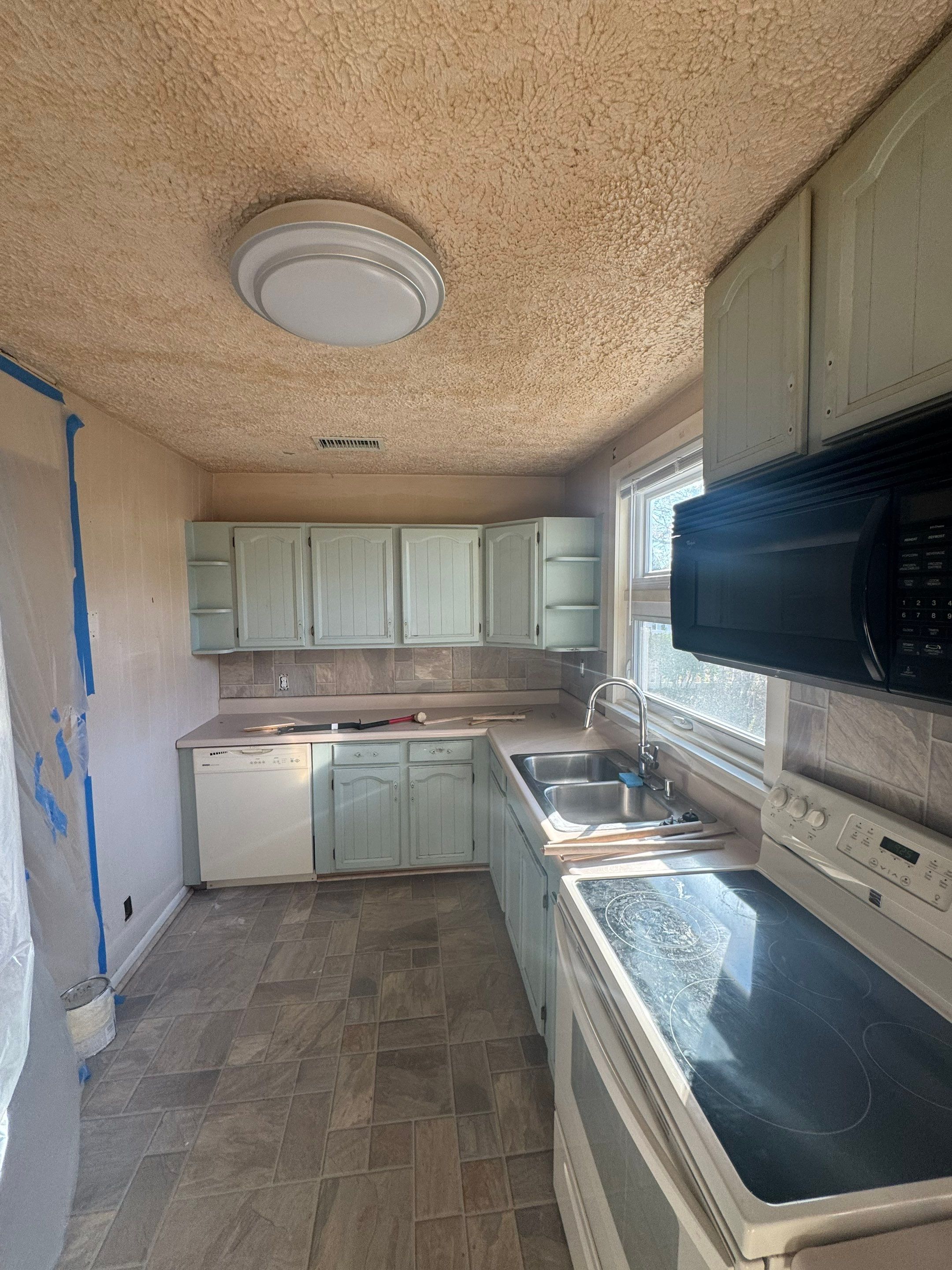 Kitchen and living area remodel by Window Depot of Annapolis