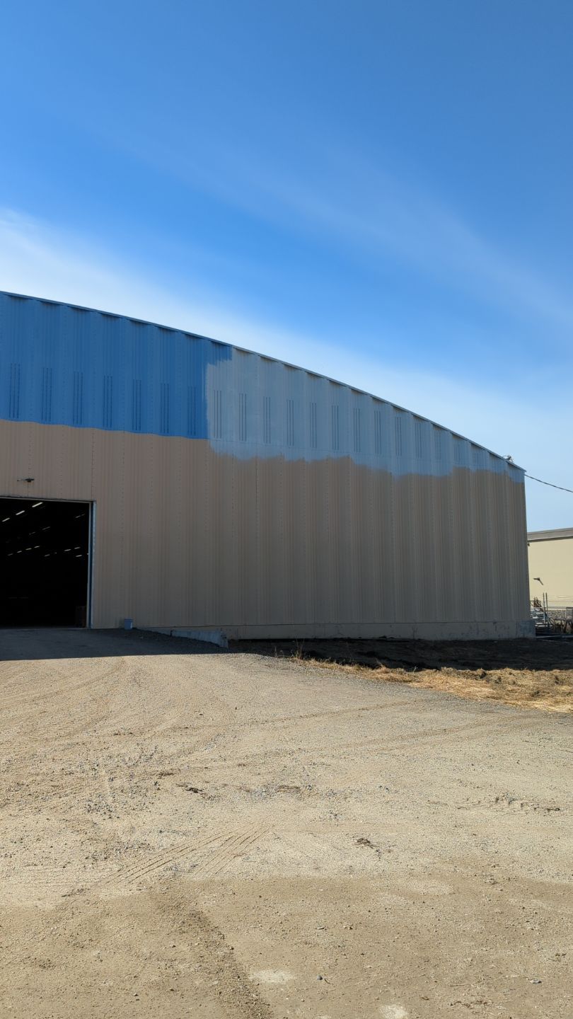 HUGE Warehouse Repaint! by Midnight Sun Painting
