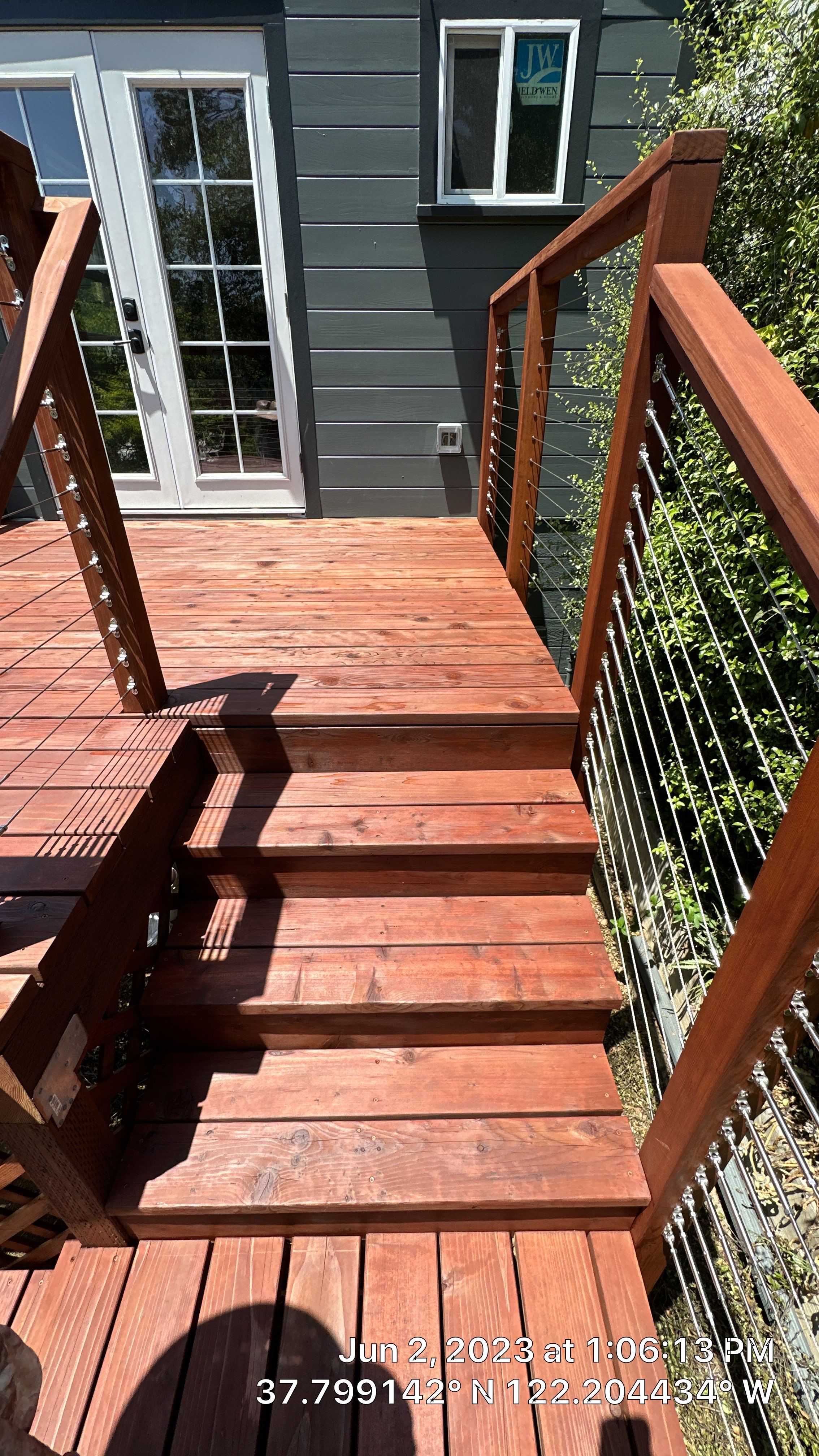 Deck Refinish  by Herrera’s Bay Area Painting inc.