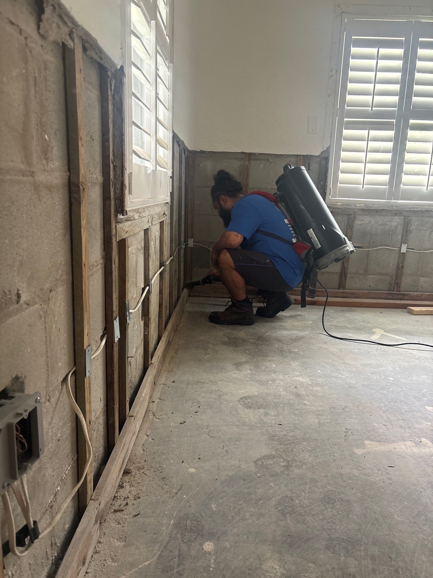 Mold Damage Restoration In Dunedin, Florida by Ampm Restoration Services