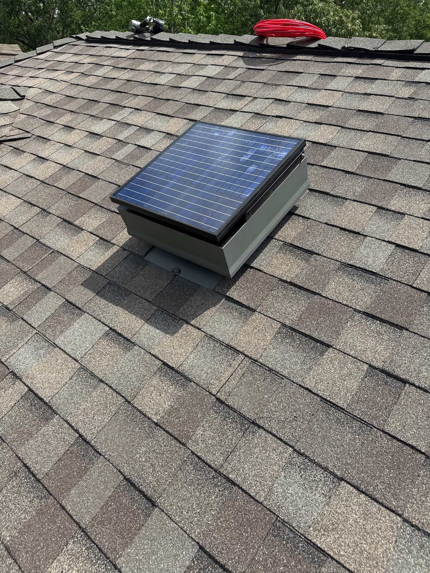 Residential Roofing Installation using TAMKO Titan Class 3 shingles (Natural timber)  by Sirius Roofing