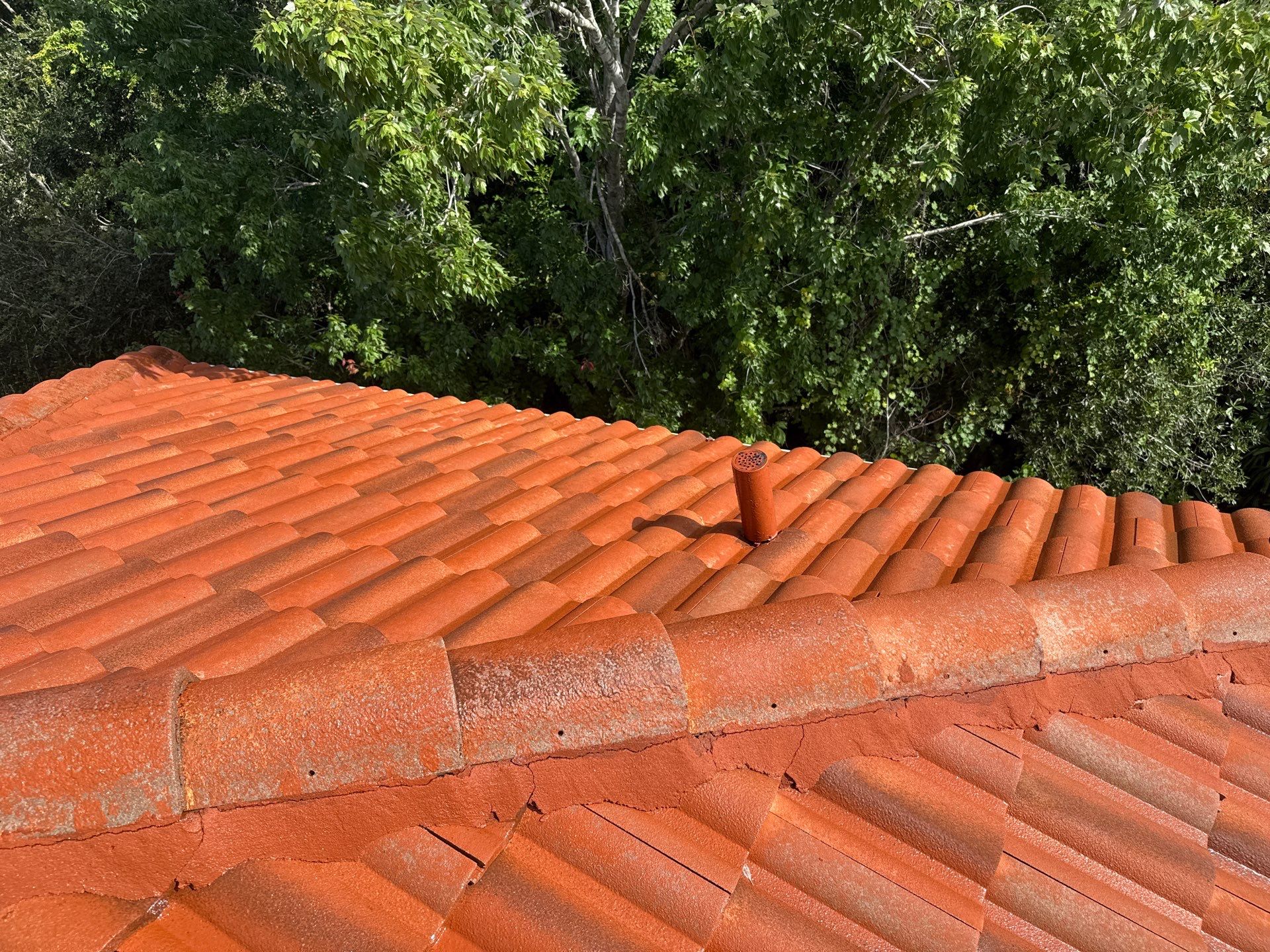 Soft Wash Tile Roof Cleaning in Sonoma Community, Sarasota, FL by Sunshine AquaWash