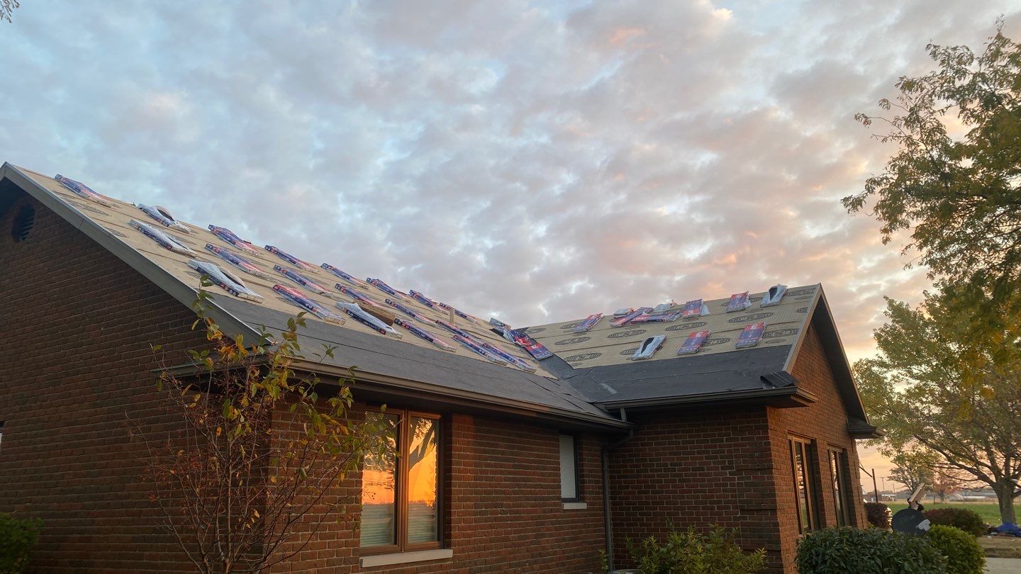 Residential Roofing Installation using GAF Timberline HDZ Appalachian Sky by Nitro Roofing and Construction