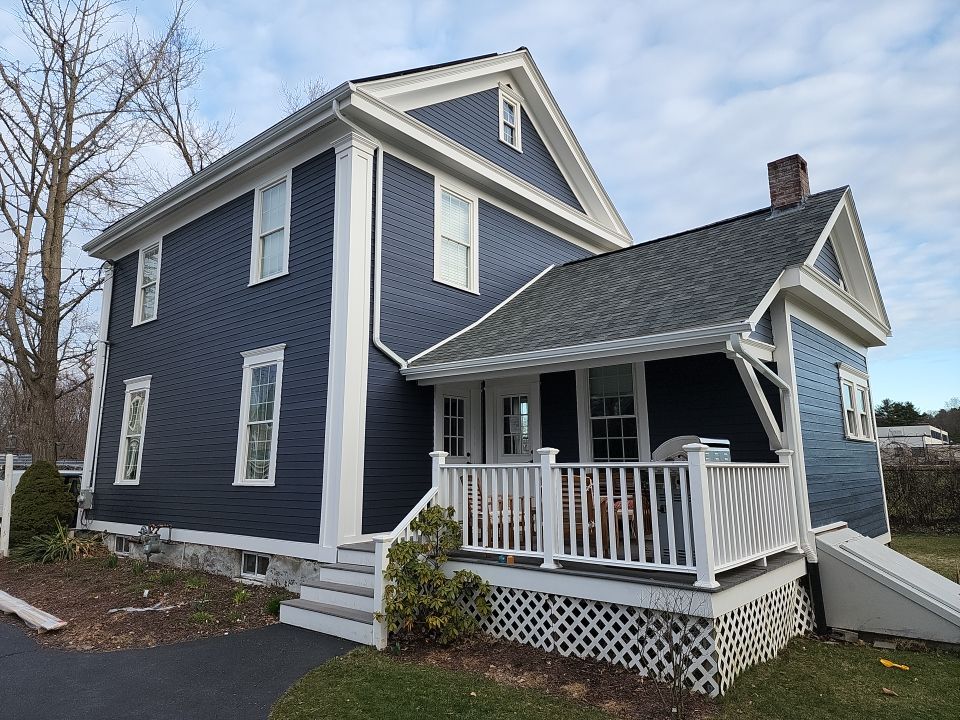Siding Installation using James Hardie by UBrothers Construction