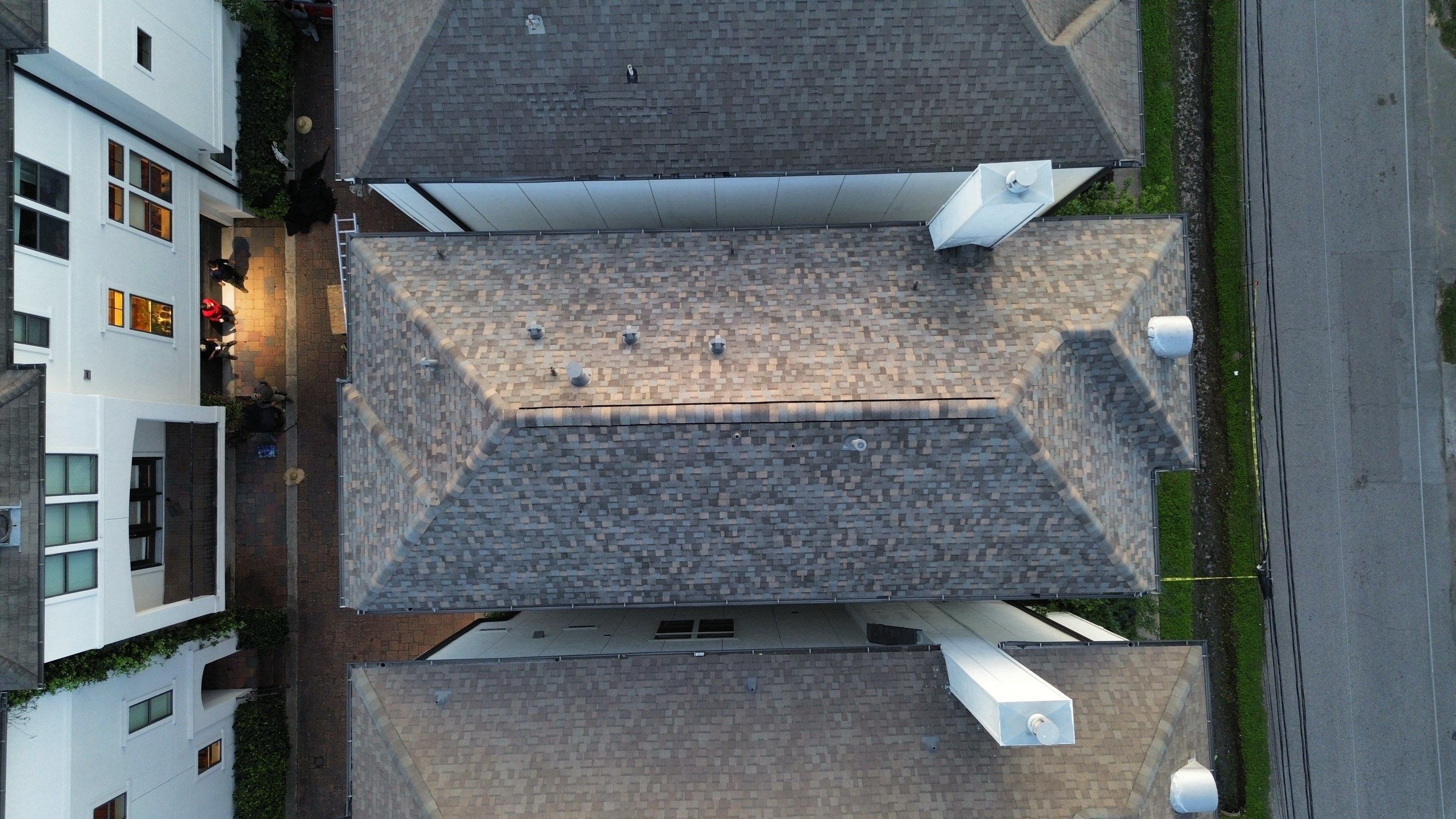 Roof Replacement using IKO Nordic in the Heights! by Core Four Roofing