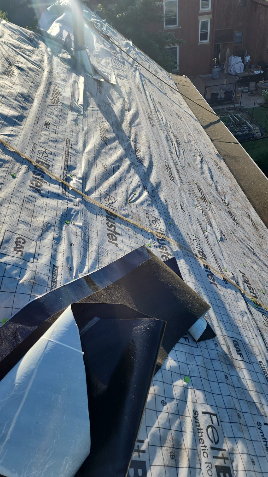 Residential Roofing Installation using GAF Timberline HDZ Pewter Gray by Rainstoppers Roofing