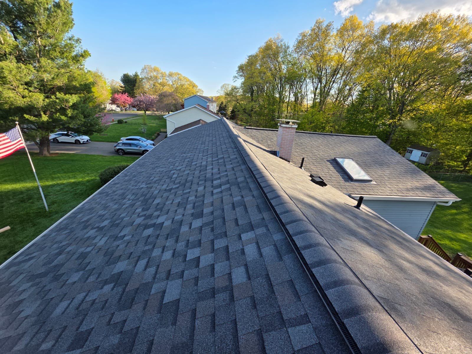 Owens Corning Duration: Williamsburg Gray in Wallingford, Connecticut by Golden Shield Roofing