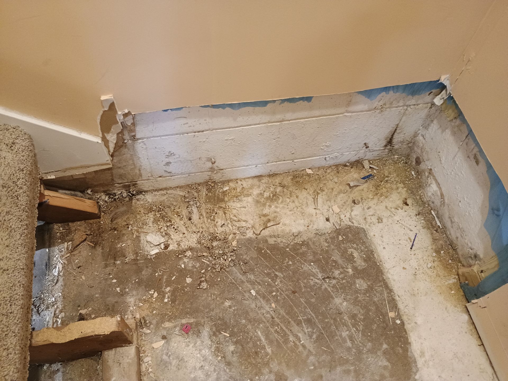 Interior Drain Tile Installation in Minnetonka, MN by Waterproofing Northeast