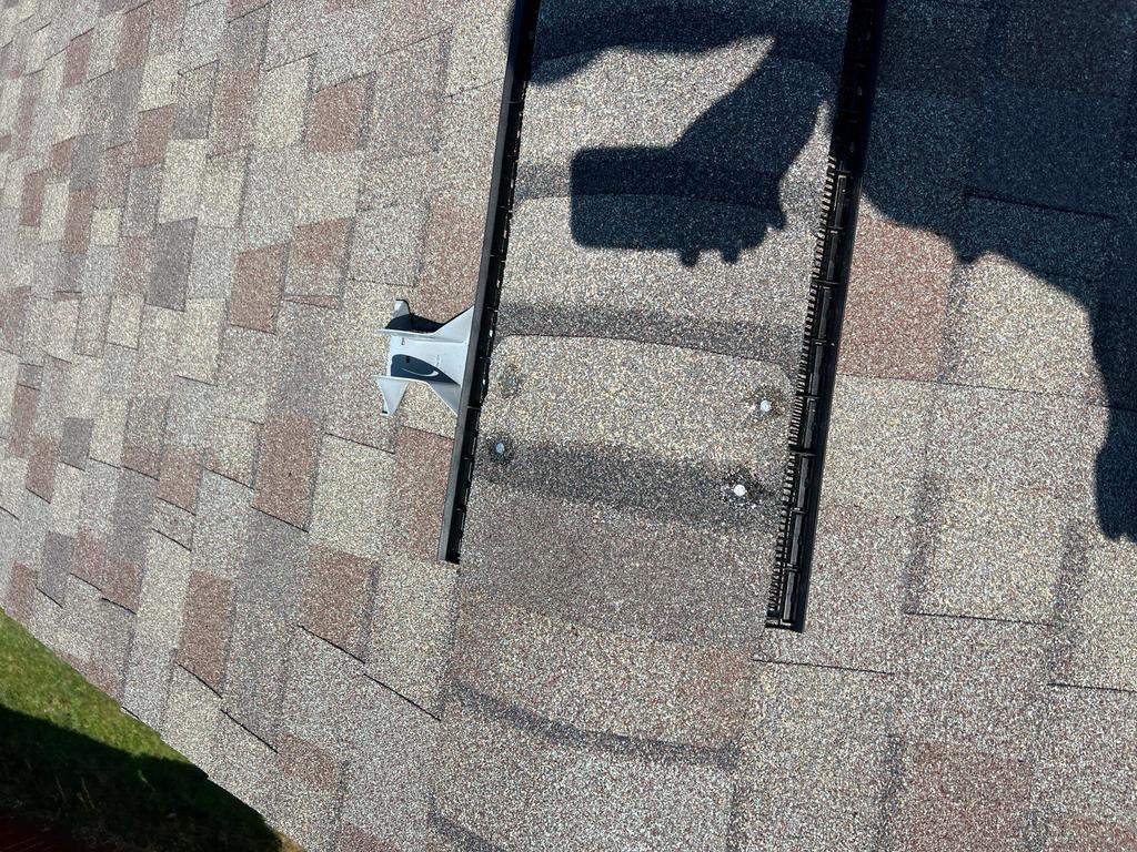 Residential Roofing Repair using Ridge vent replacement by Nitro Roofing and Construction