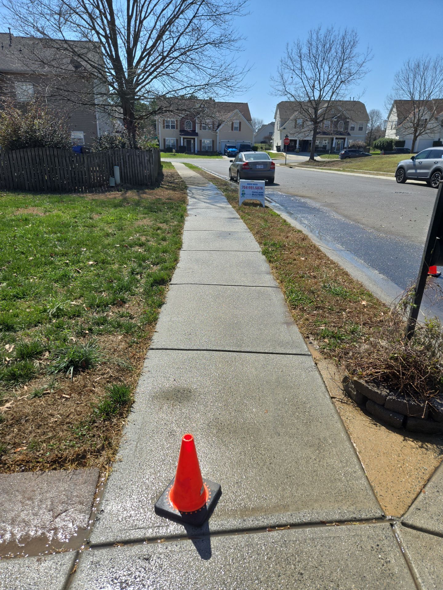House Wash using cleaner by Power Wash Masters LLC
