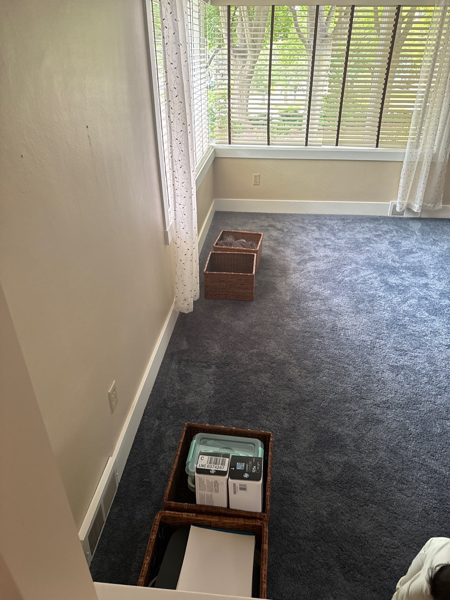 Hardwood flooring installation using White Oak 7" Select by Ann Arbor Hardwoods