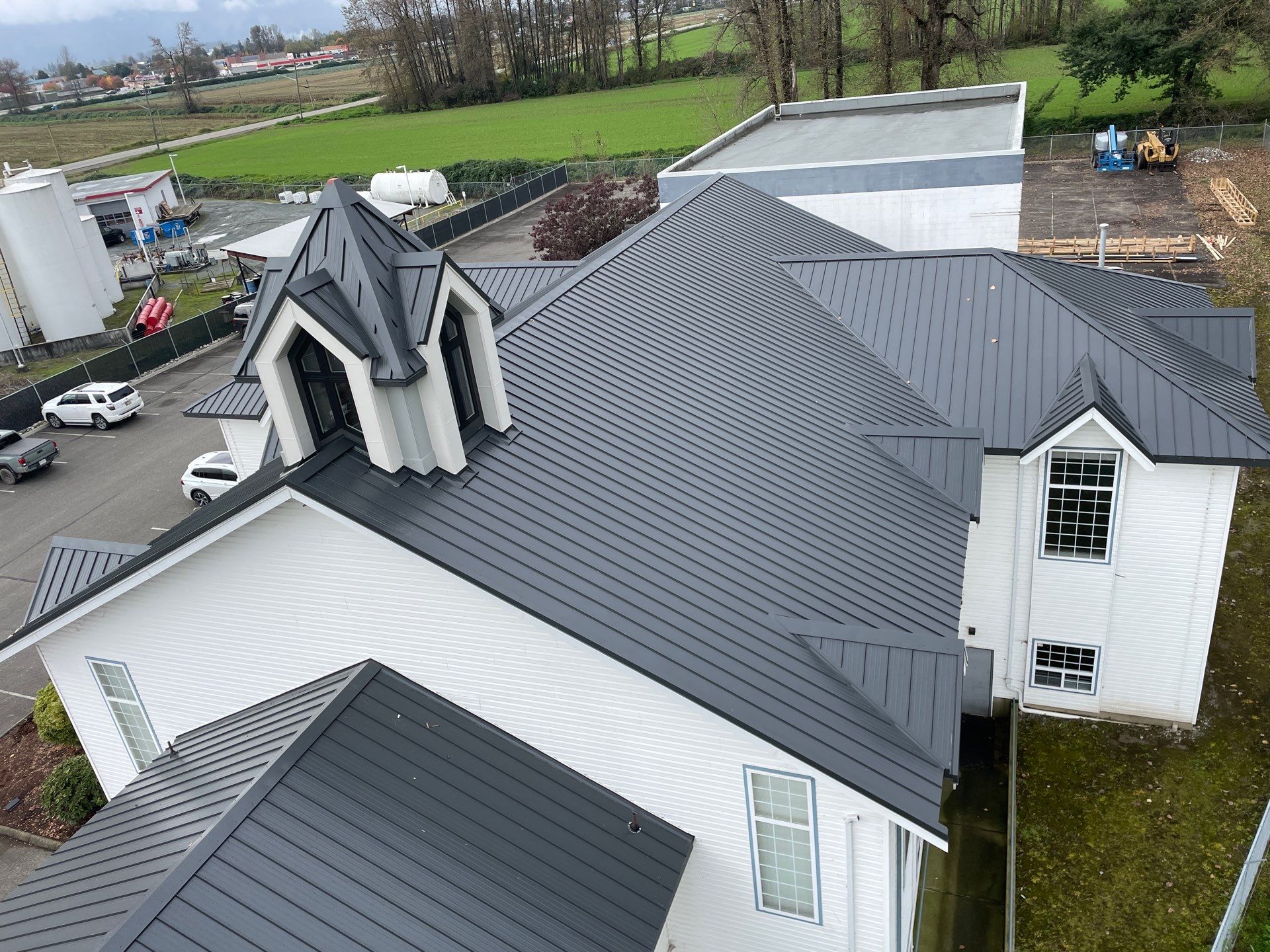 Commercial Shingle to Metal Conversion using Prolok 12 - 26g - Standard option by Top Notch Roofing Inc