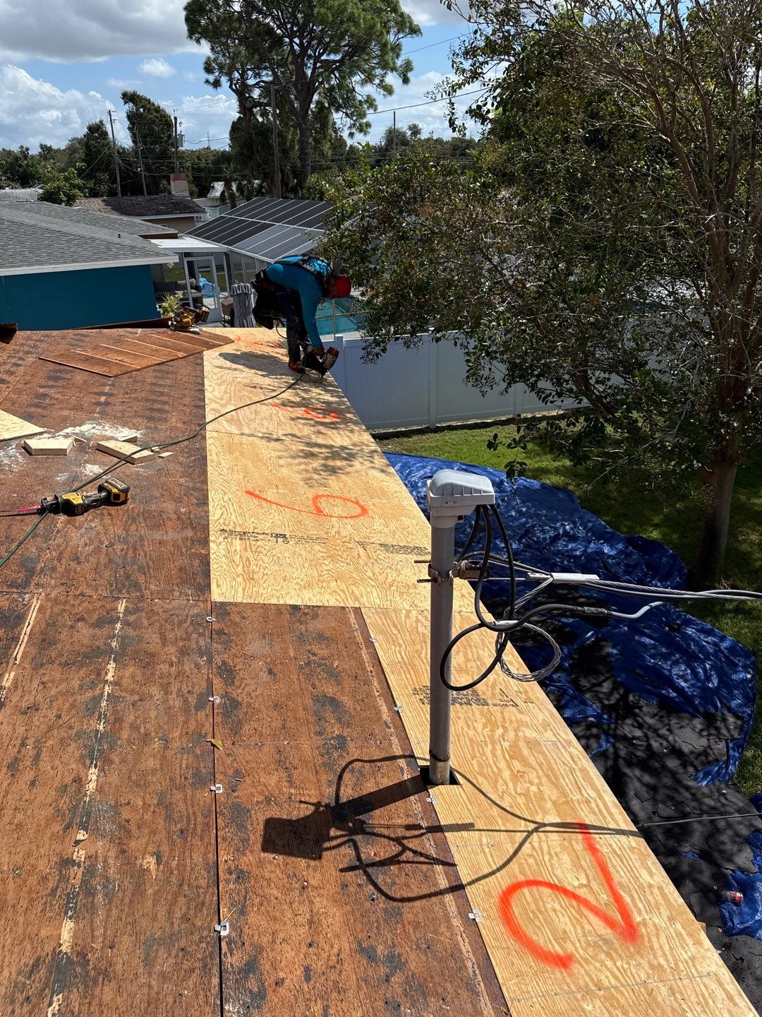 Project in St. Petersburg 33710 by Mitchell Roofing Company LLC