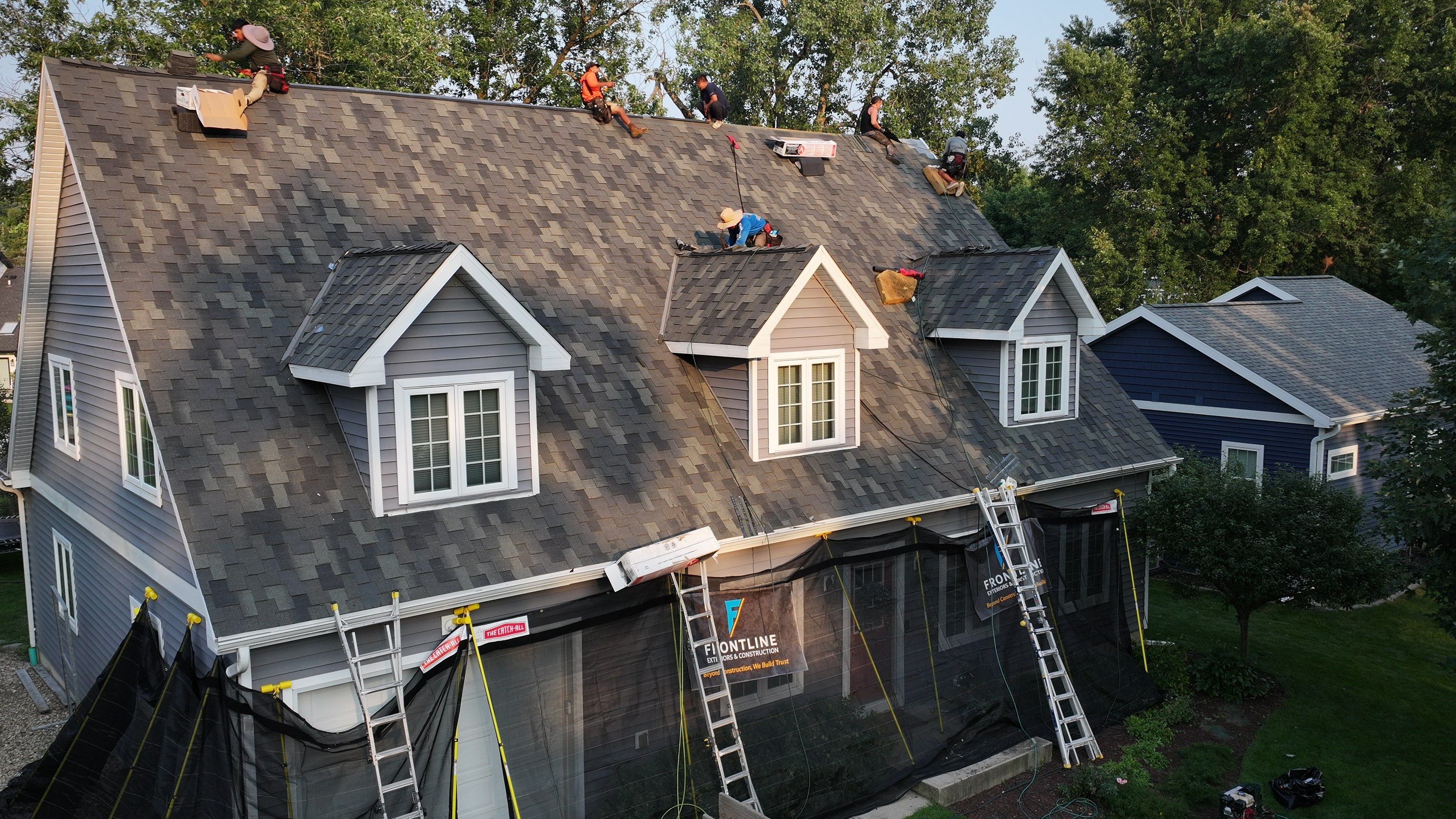 Project in Monona by Frontline Exteriors & Construction LLC