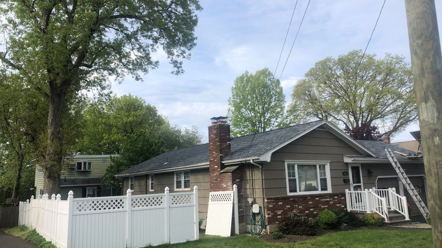 Residential Roofing Installation using Owens Corning Duration Slatestone Gray by A Plus Exterior
