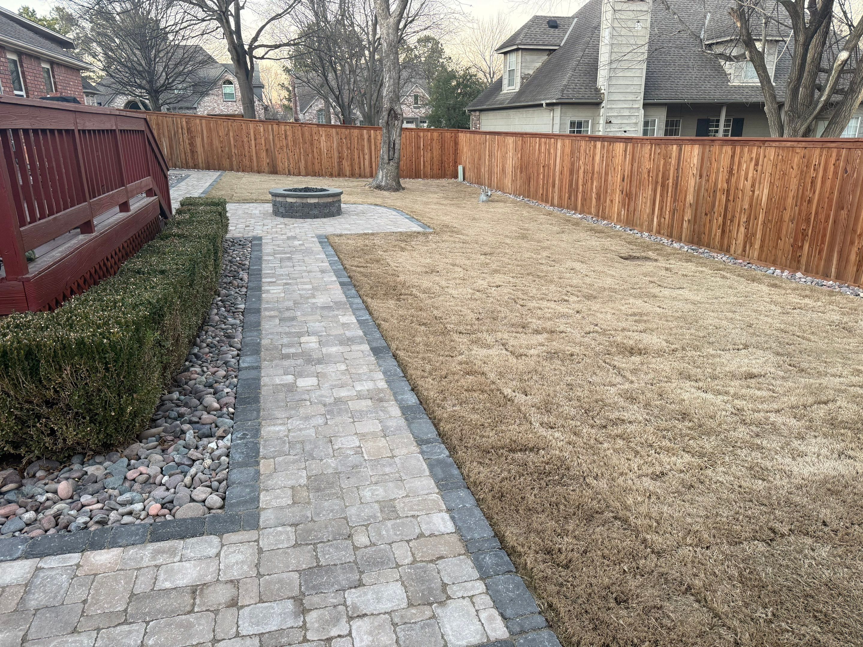 Project in Tulsa, OK by BA Lawns and Landscaping LLC 