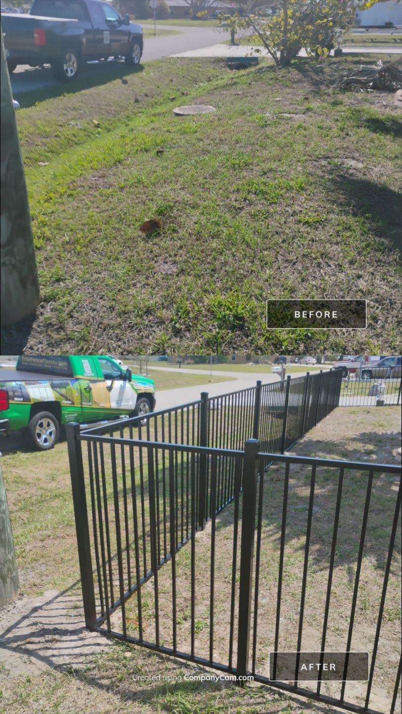 Aluminum Install in Englewood by True Fence LLC