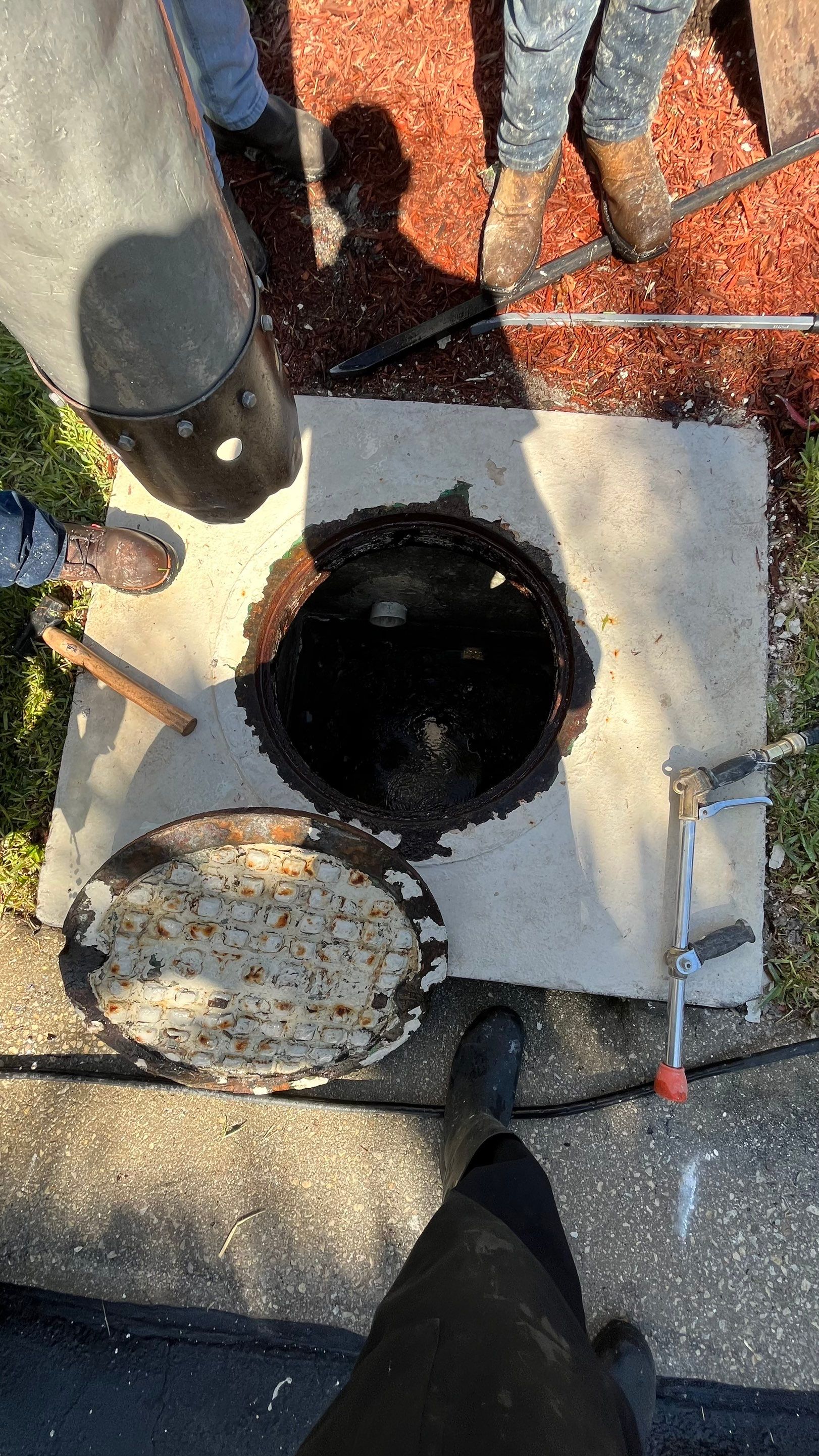 Condo Storm Water System Cleaning and Maintenance by APS Power & Water